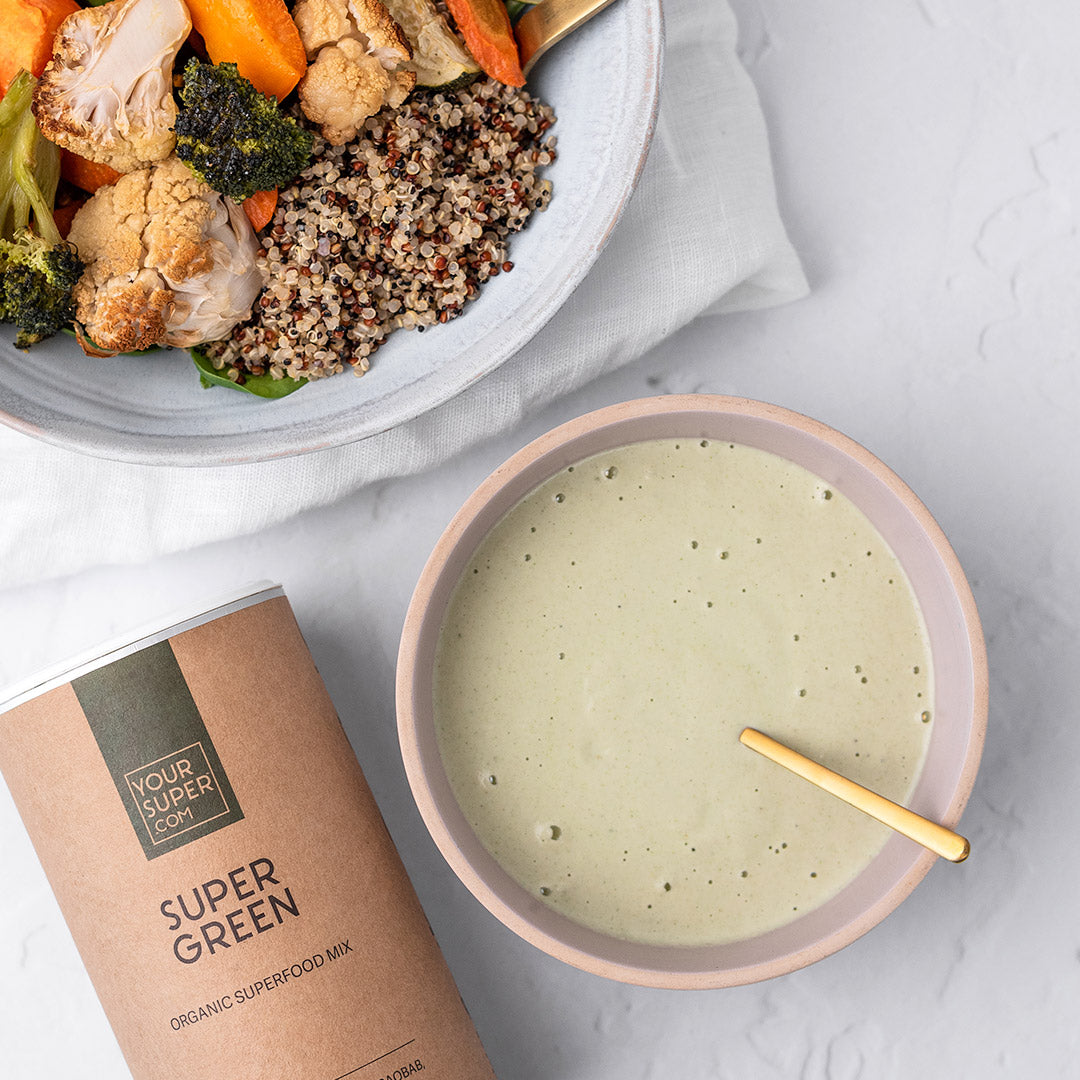 Green Tahini Salad Dressing Recipe